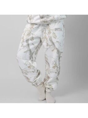 Unisex Adult Comfrt Sweatpants - White Oak Camo size Large